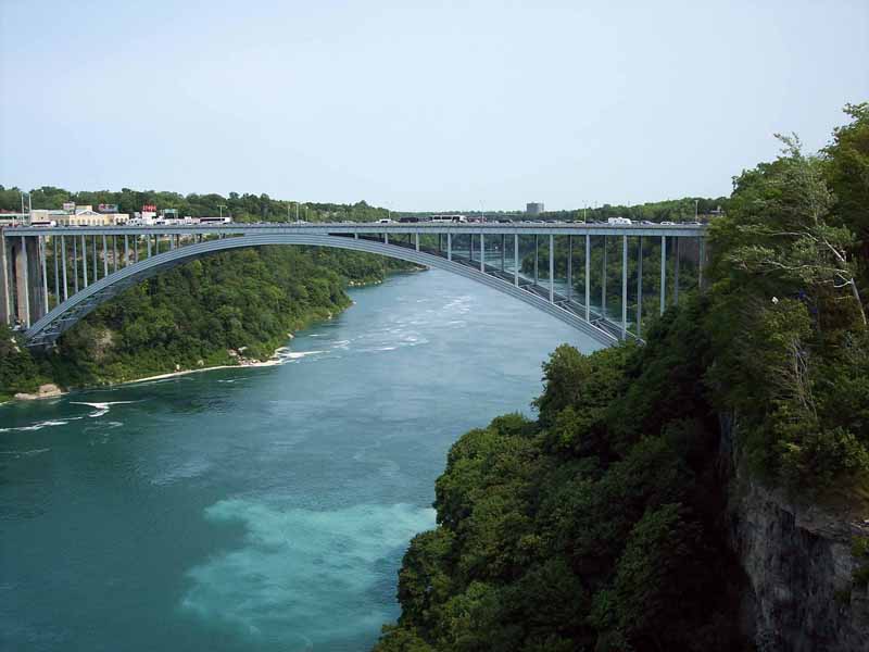 Rainbow bridge to Canada