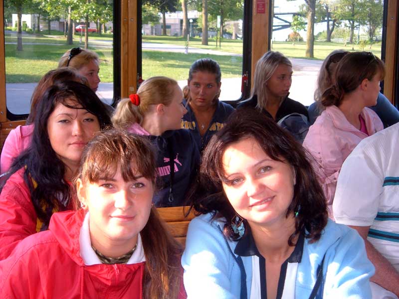 in the Niagara park bus